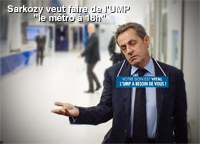 Sarko fait la manche pour l'UMP
