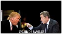 trump sarkozy mme famille